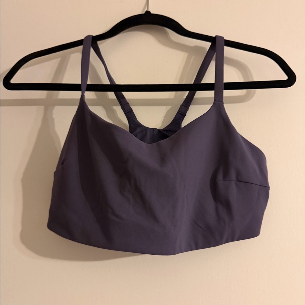Lululemon Athletica Purple Wunder Train Strappy Racer Bra